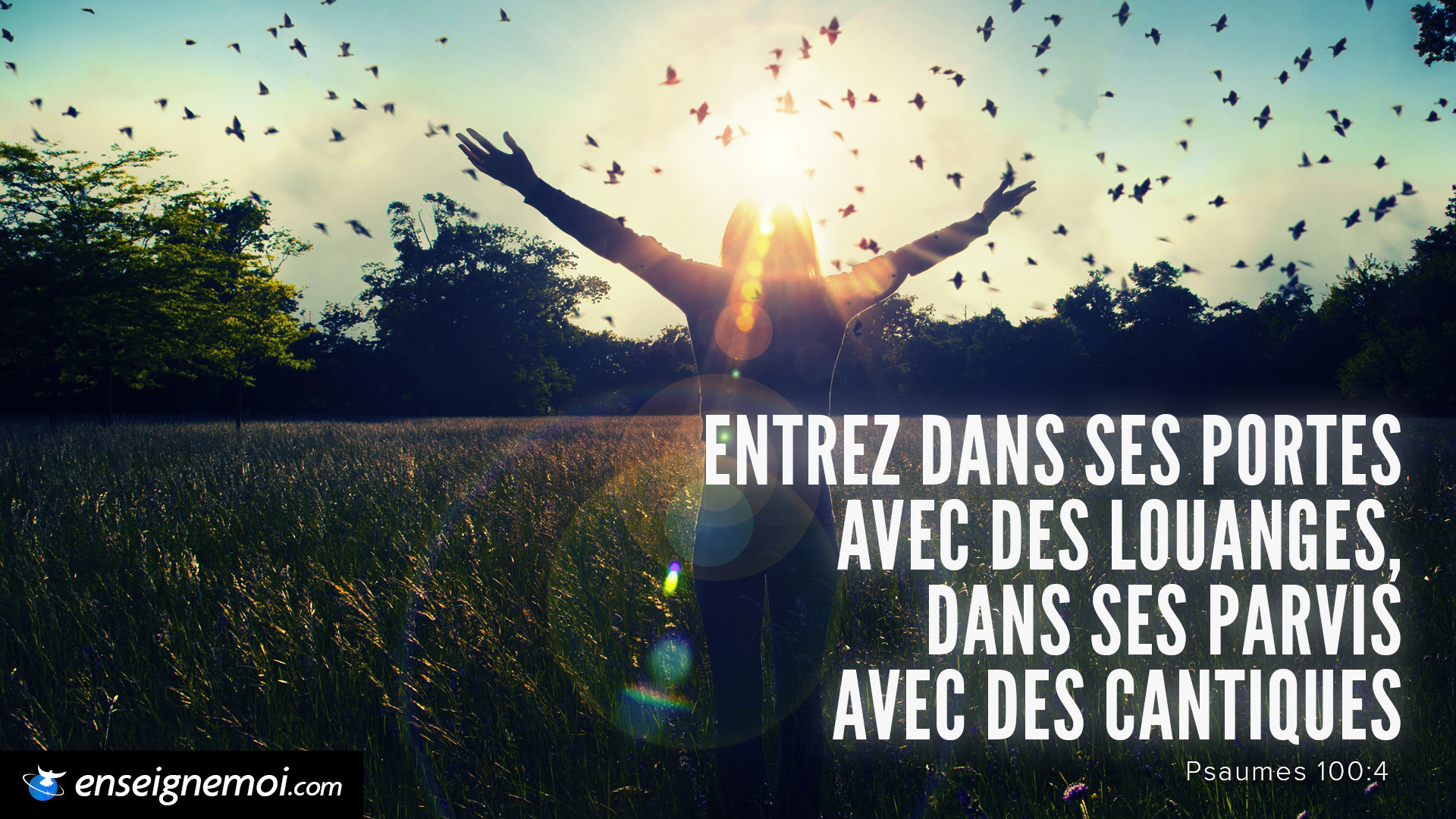 Le verset du jour en image Bible EnseigneMoi