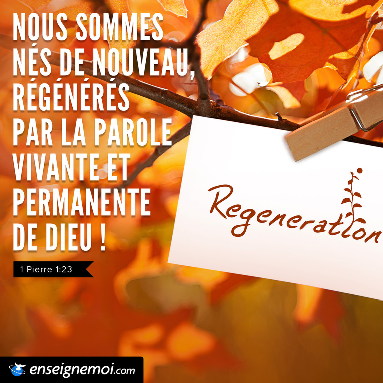 Le verset du jour en image Bible EMCI TV