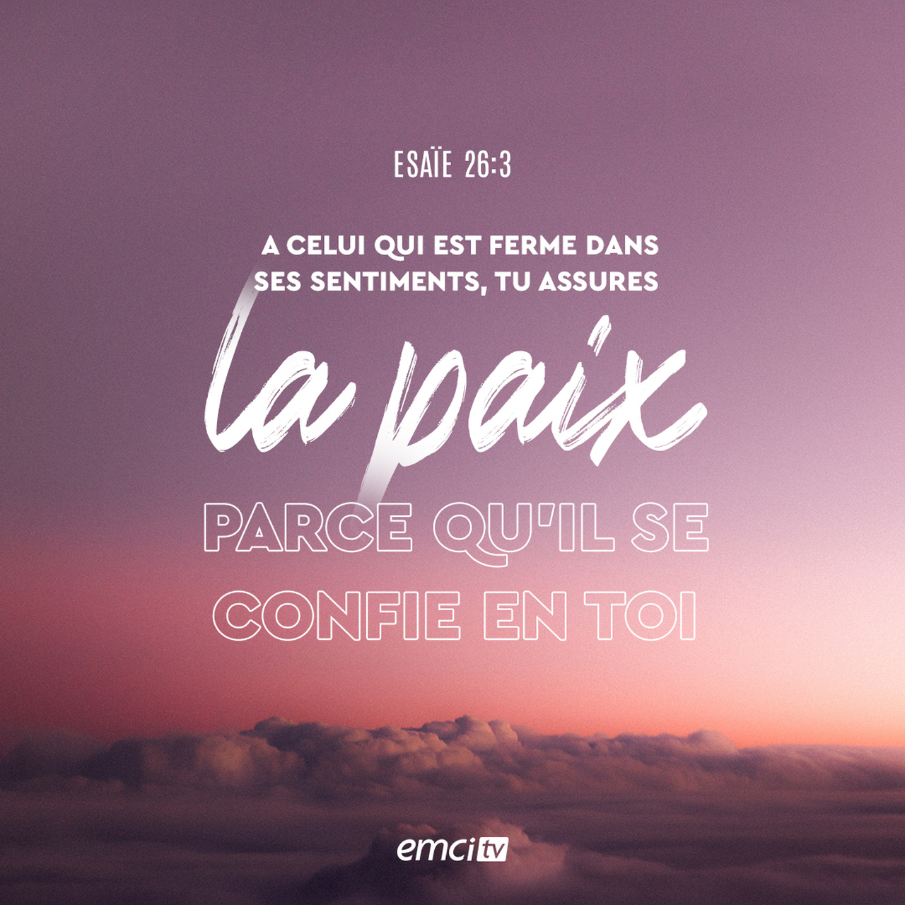 Le verset du jour en image