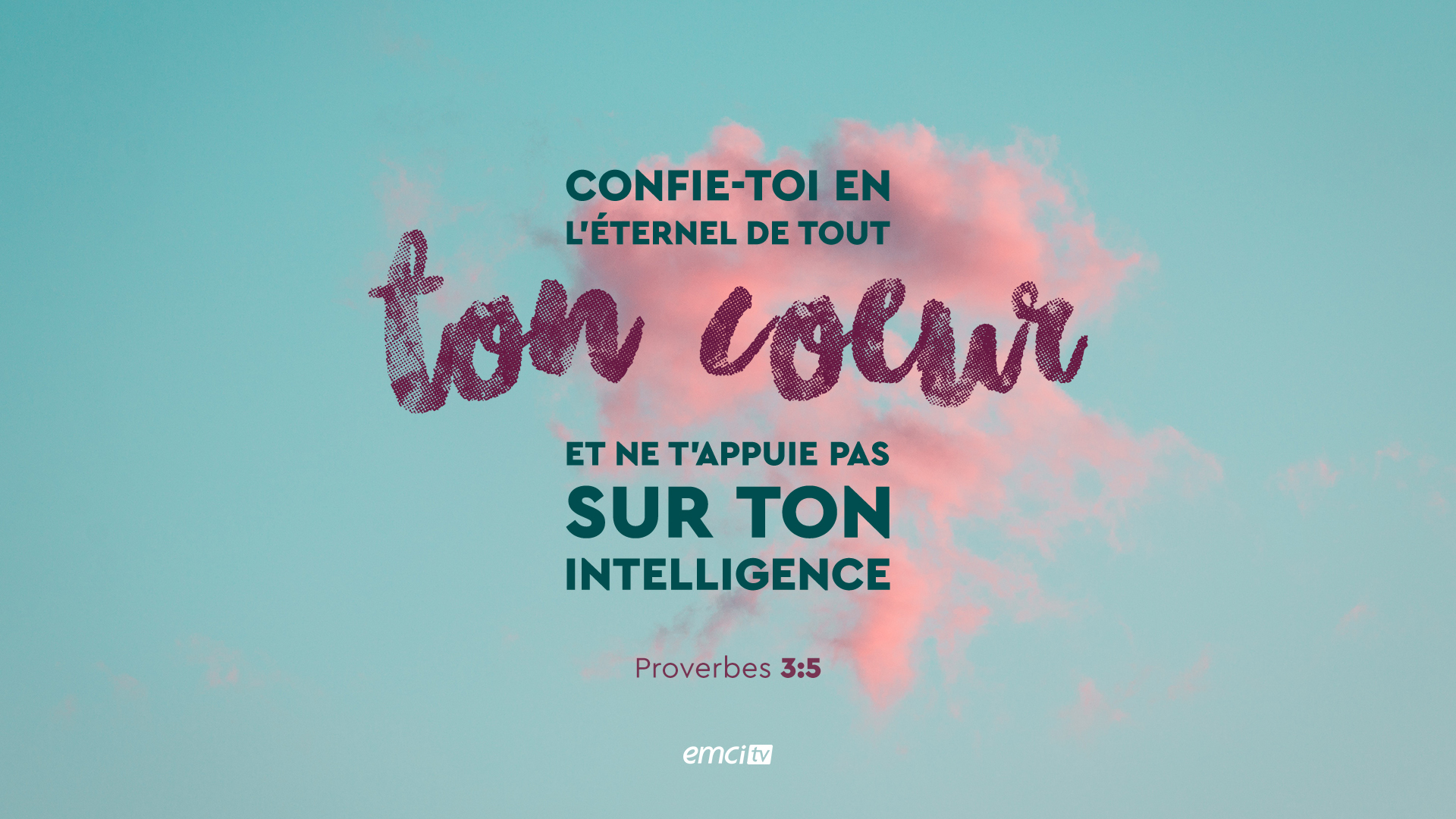 Le verset du jour en image EMCI TV