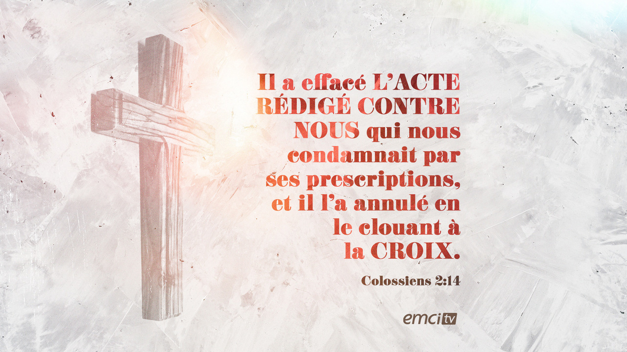 Colossiens 2:14