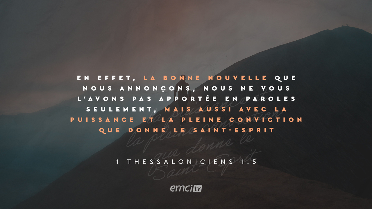 1 Thessaloniciens 1:5