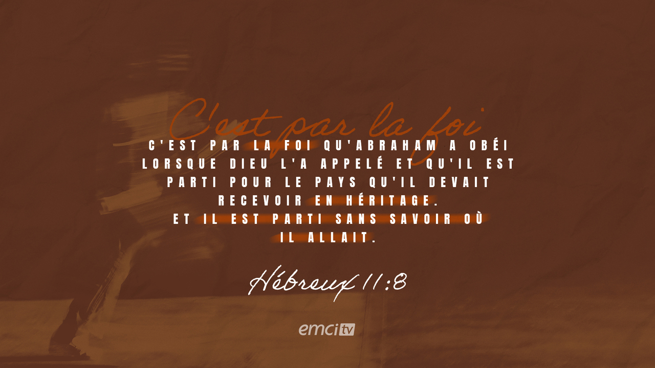 Hébreux 11:8