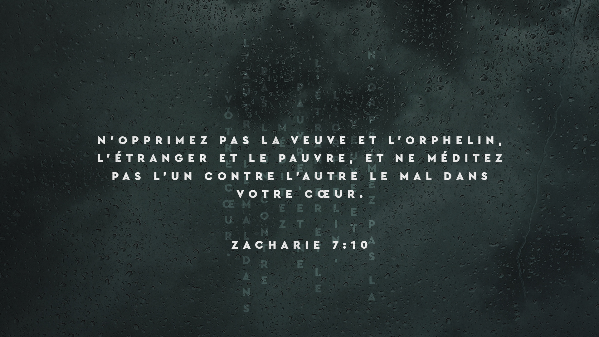 La Veuve Et L Orphelin Dans La Bible Le verset du jour en image :: EMCI TV