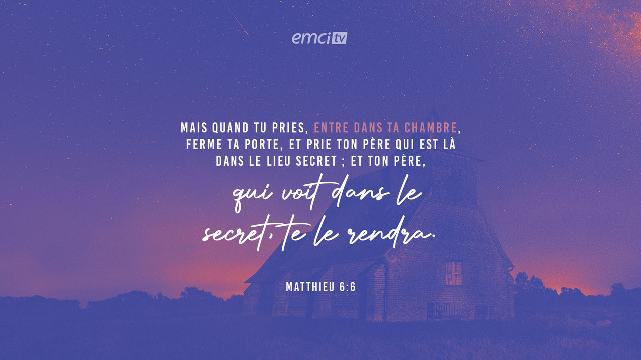Matthieu 6:6
