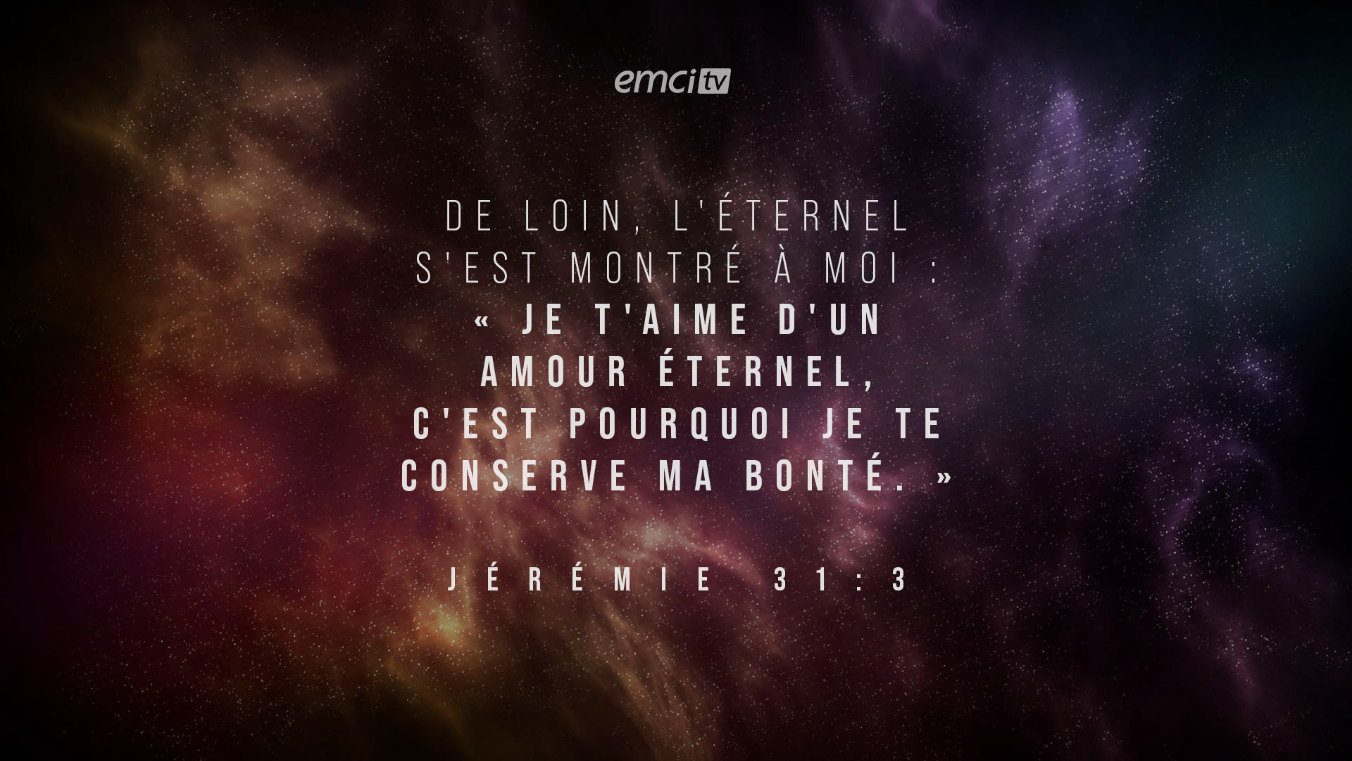 Le Verset Du Jour En Image Emci Tv