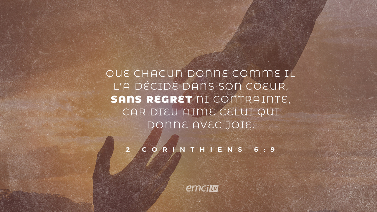 2 Corinthiens 9:7