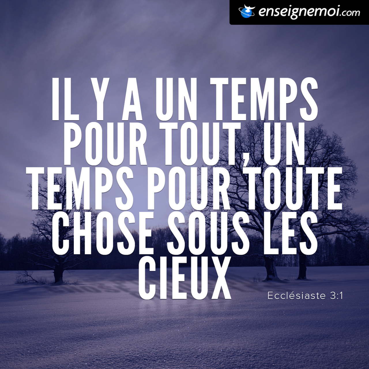 Le verset du jour en image Bible EMCI TV