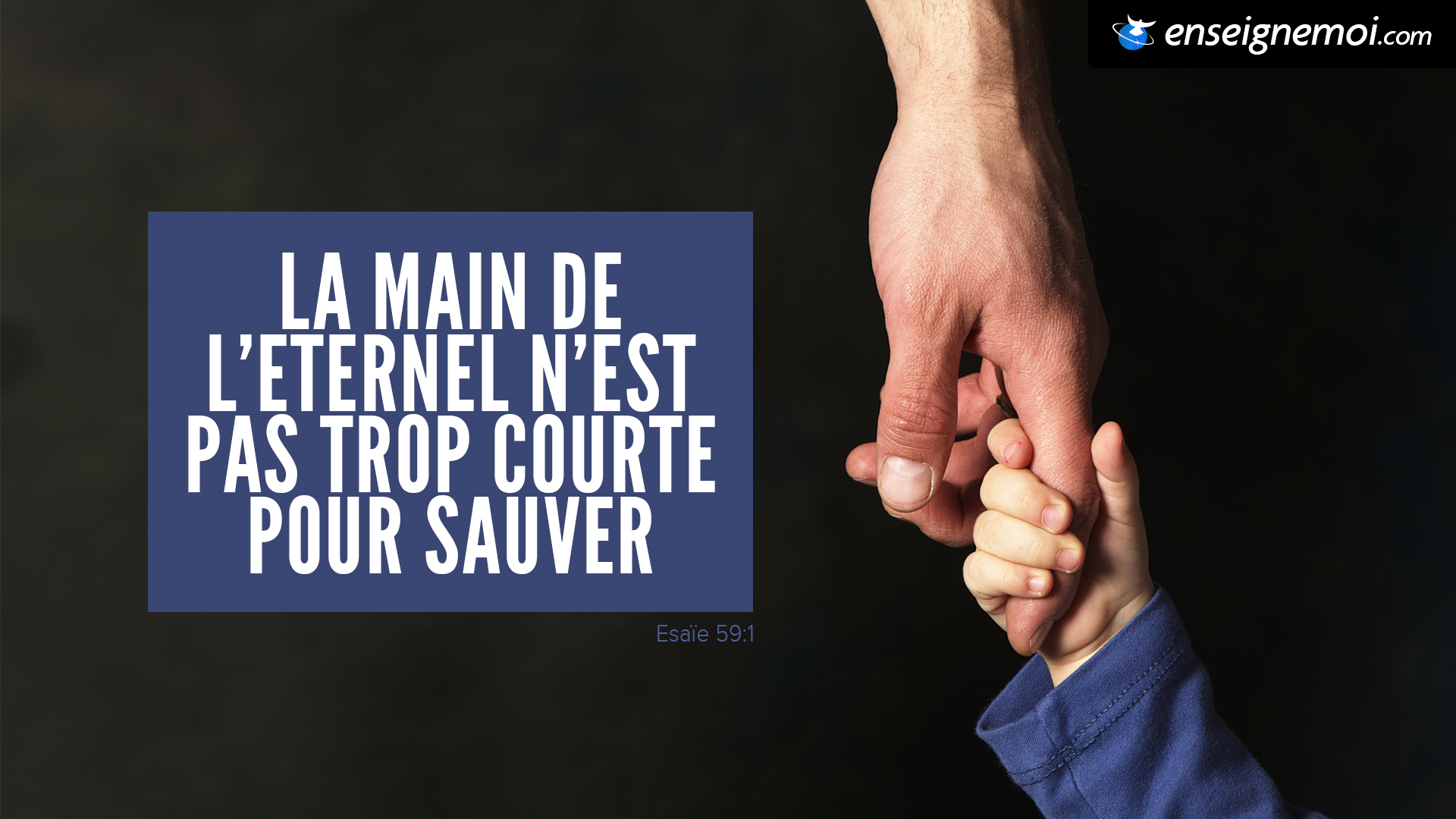 Le verset du jour en image Bible EnseigneMoi