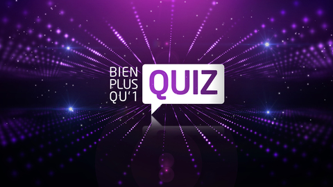 Visuel de l'émission Bien plus qu'1 Quiz