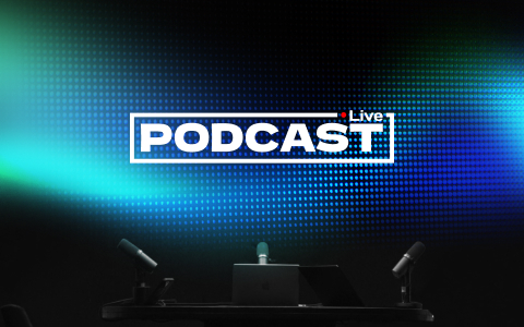 Visuel de l'émission Live podcast