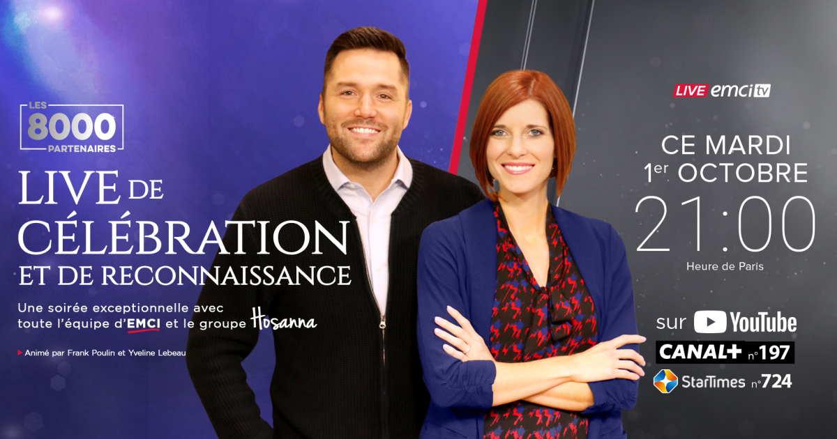 Programme Tv De Ce Soir à 21h Live de célébration et de reconnaissance - Mardi 1er octobre à 21h