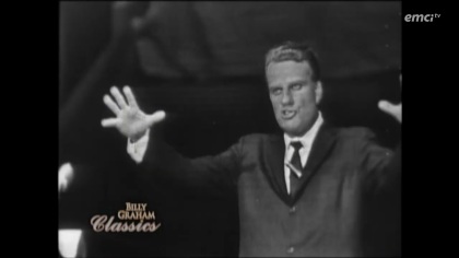 Billy Graham à Charlotte en 1958